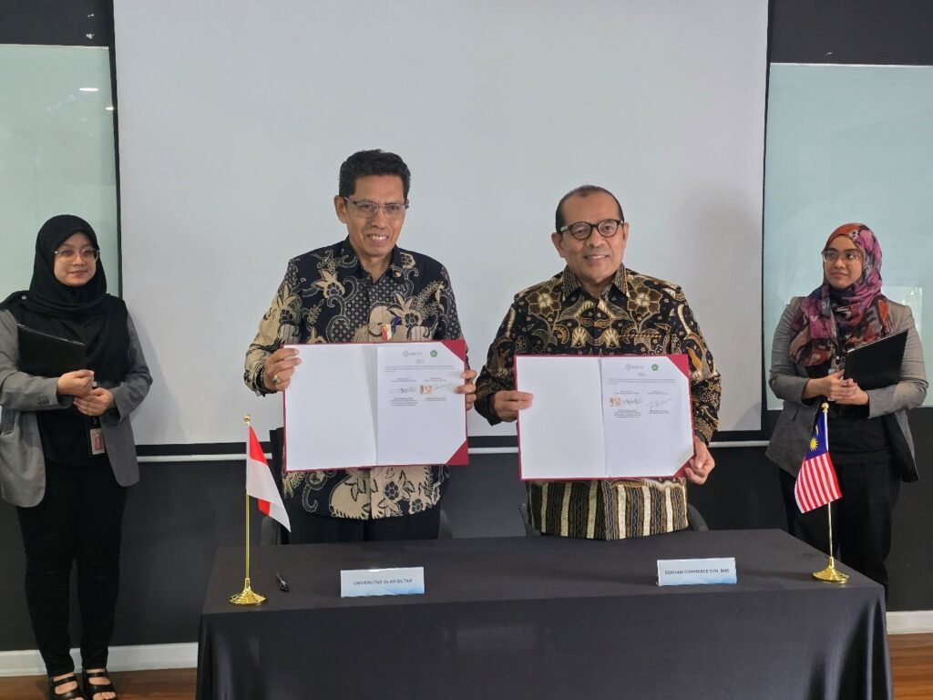 Dorong UMKM Tembus Pasar Global, UNISBA Blitar Teken Kerja Sama Halal Digital dengan Serunai Malaysia