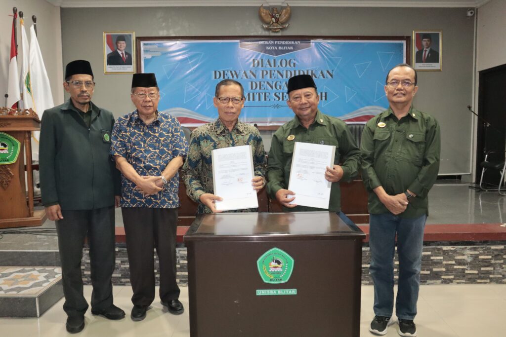UNISBA Blitar dan Dewan Pendidikan Kota Blitar Perkuat Sinergi Lewat Penandatanganan Kerja Sama Strategis
