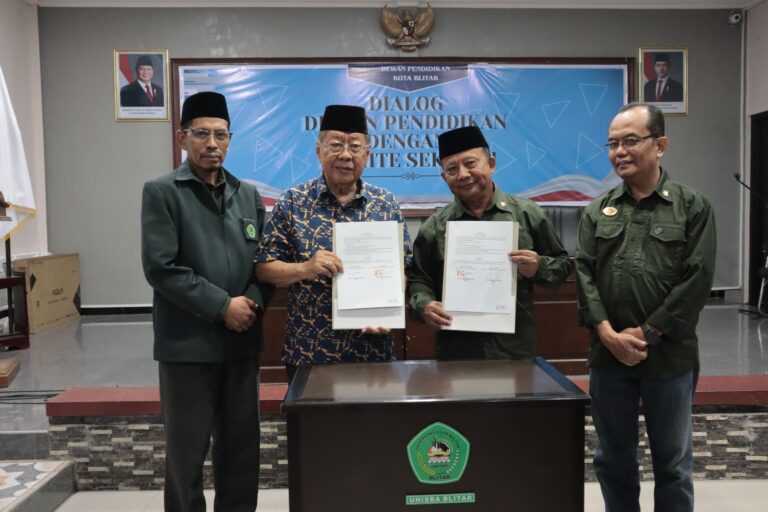 UNISBA Blitar dan Dewan Pendidikan Kota Blitar Perkuat Sinergi Lewat Penandatanganan Kerja Sama Strategis