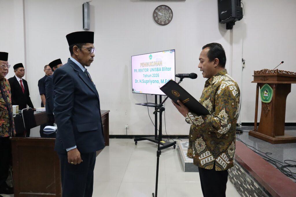 Pengukuhan Plt. Rektor, Babak Baru Kepemimpinan UNISBA Blitar