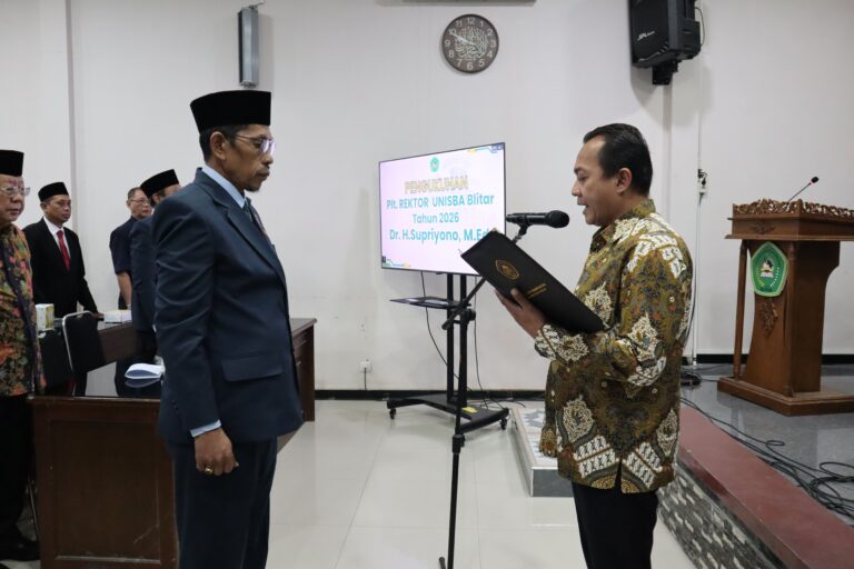 Pengukuhan Plt. Rektor, Babak Baru Kepemimpinan UNISBA Blitar